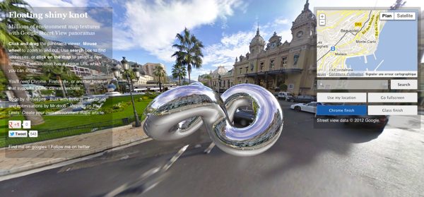 Floating Shiny Knot in Monaco