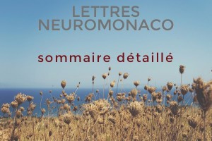 Sommaire Lettres Neuromonaco